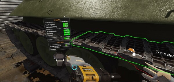 Tank Mechanic Simulator VR