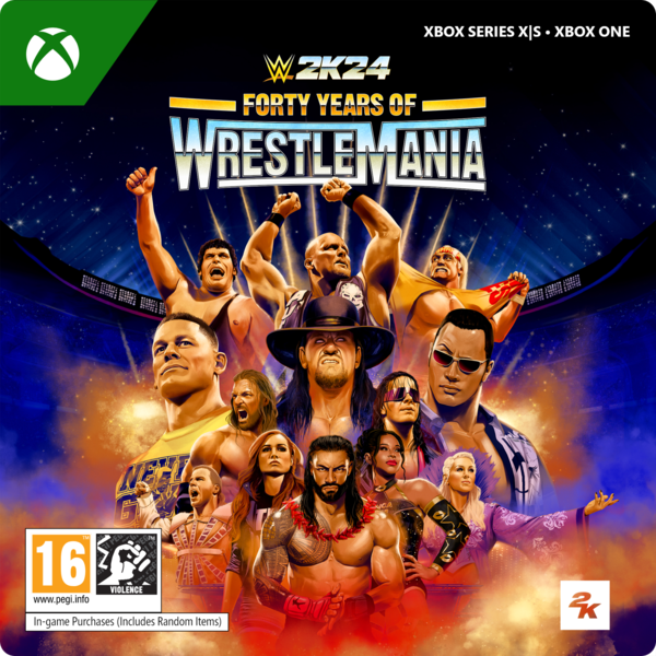 WWE 2K24 Forty Years of WrestleMania Edition