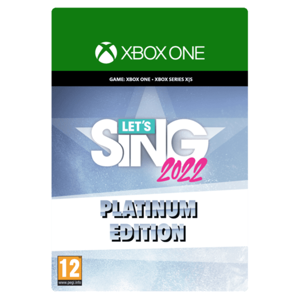 Let's Sing 2022 Platinum Edition Xbox One