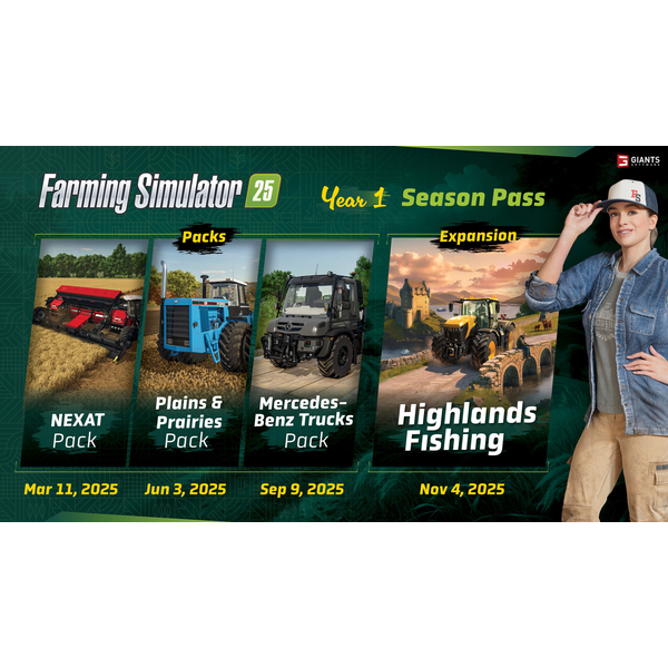 Farming Simulator 25: Year 1 Season Pass