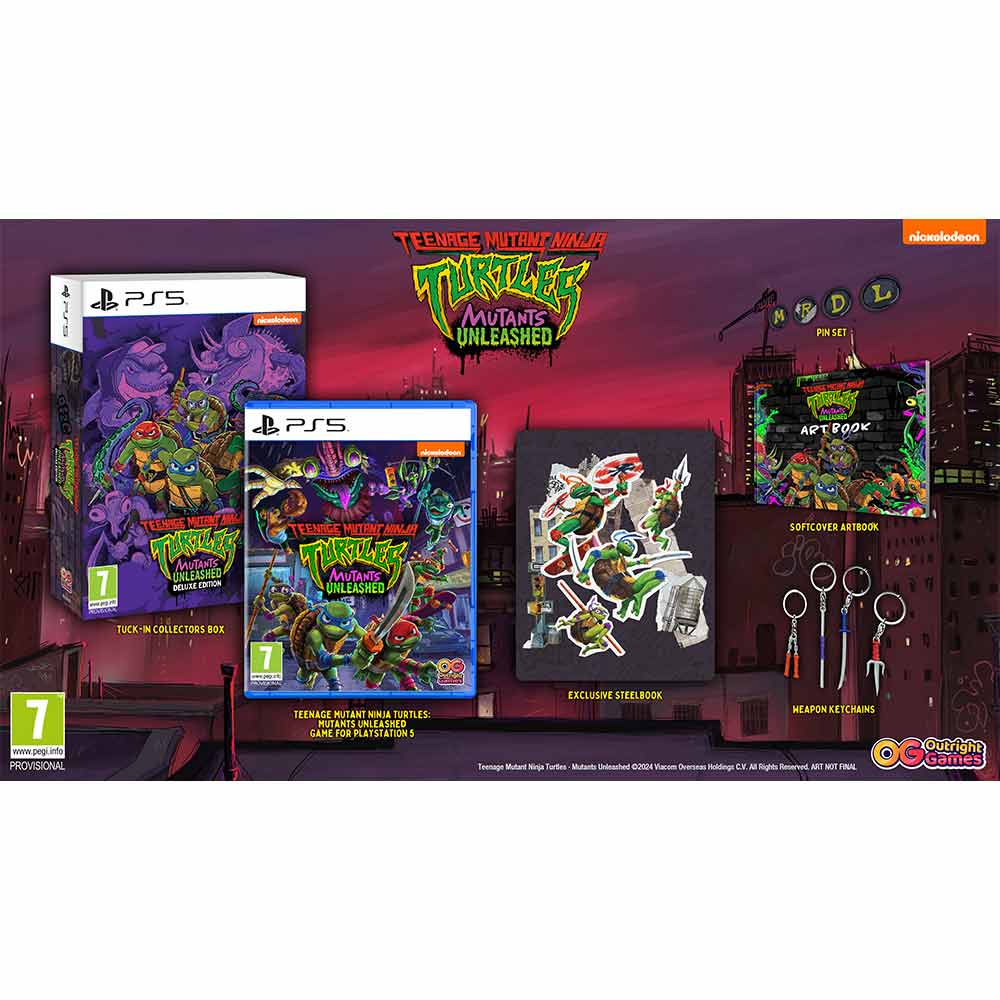 Teenage Mutant Ninja Turtles: Mutants Unleashed  Deluxe Edition - PS5