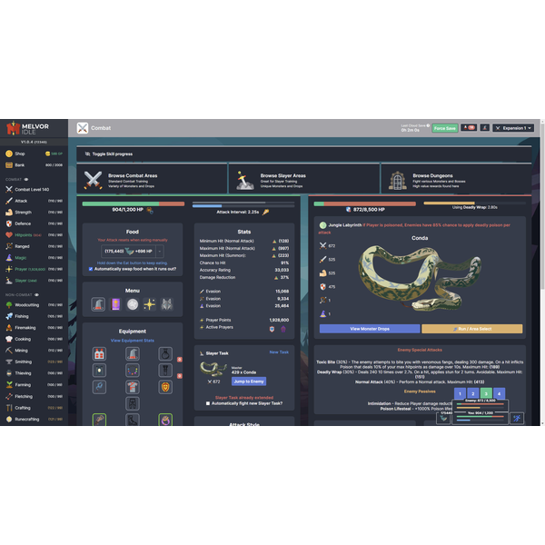 Melvor Idle: Throne of the Herald