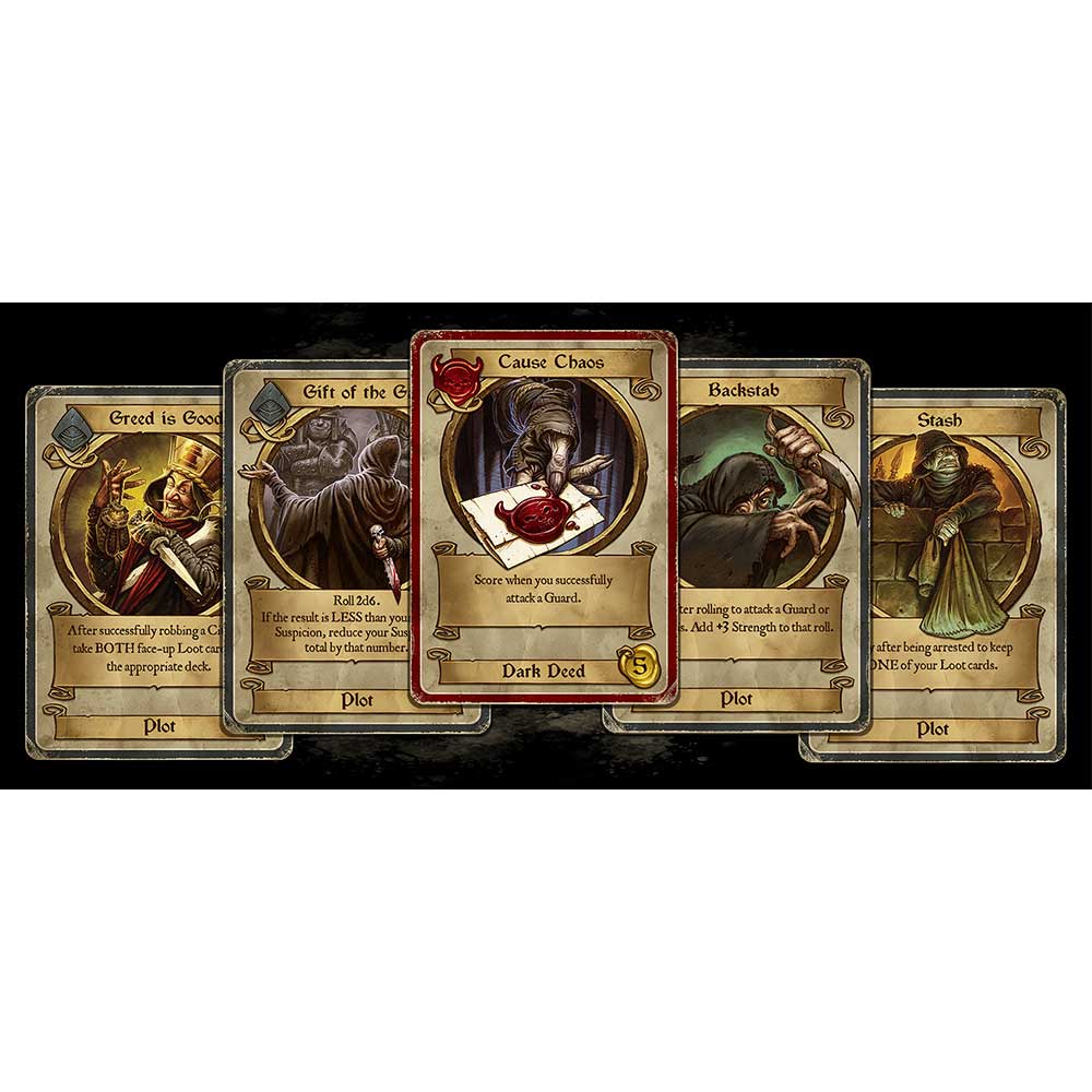 DARK DEEDS BOARD GAME