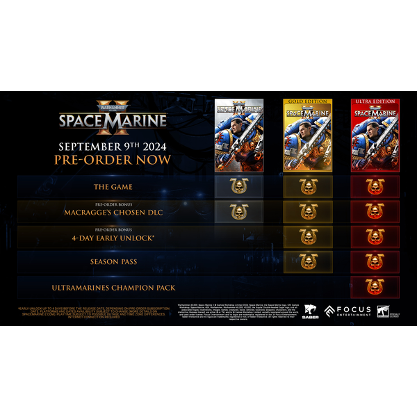 Warhammer 40,000: Space Marine 2 - Gold Edition