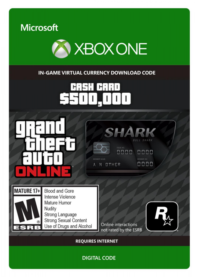 Grand Theft Auto V: Bull Shark Cash Card