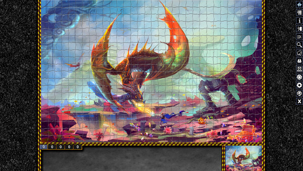 Pixel Puzzles Illustrations & Anime - Jigsaw Pack: Dragons