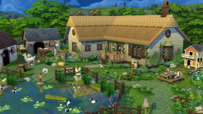 The Sims 4 Cottage Living