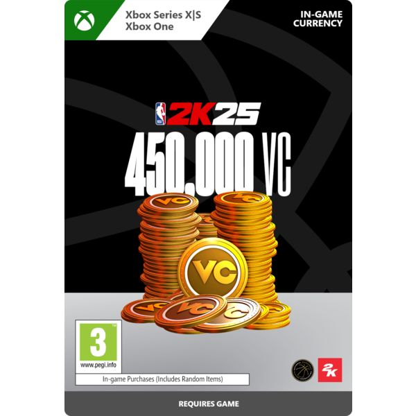 Buy NBA 2K25 450,000 Virtual Currency Pack XBOX DIGITAL