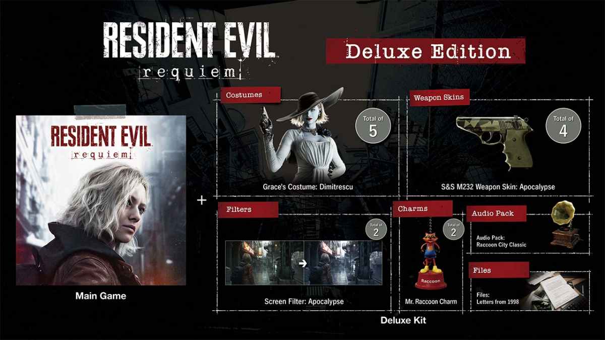 Resident Evil Requiem Deluxe Edition + Steelbook- Switch 2