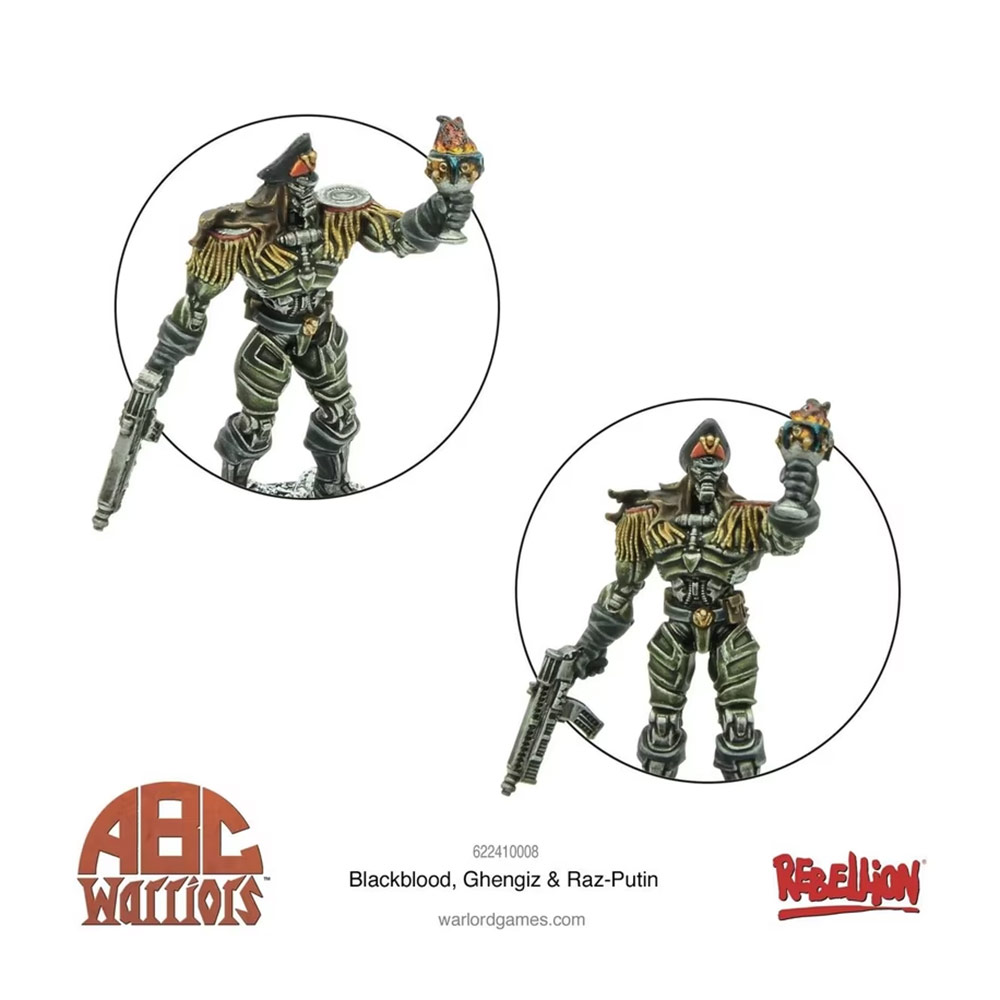 ABC Warriors: Blackblood, Ghengiz & Raz-Putin 