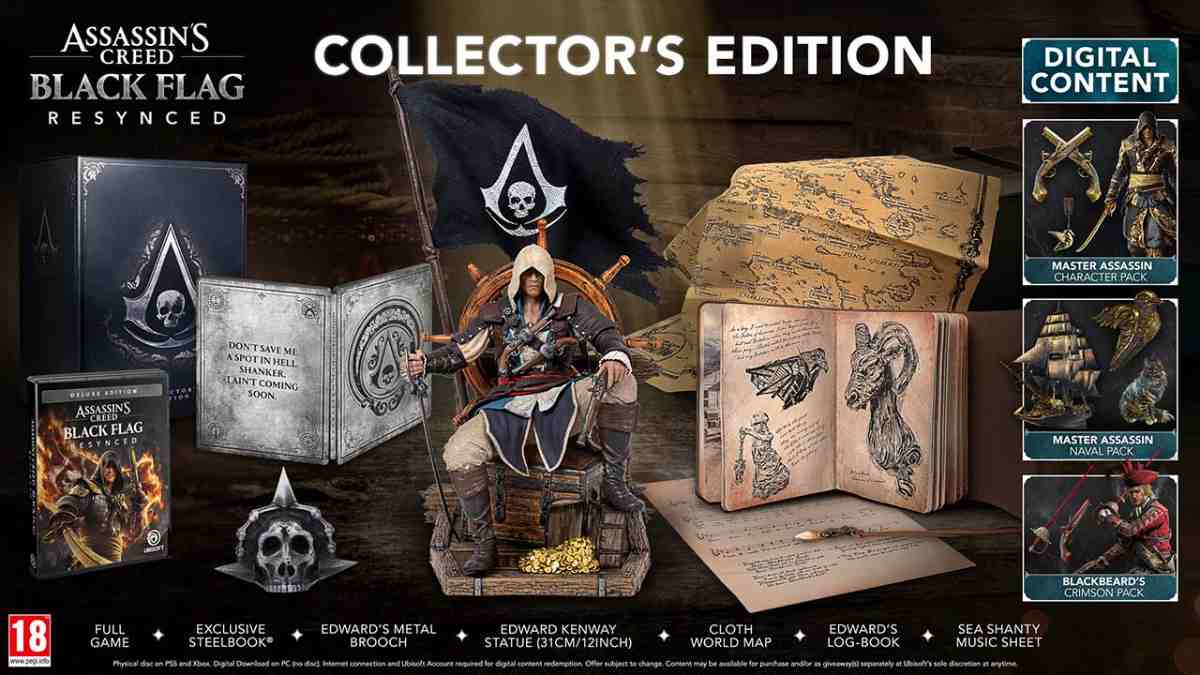 Assassin's Creed Black Flag Resynced Collector's Edition - PS5