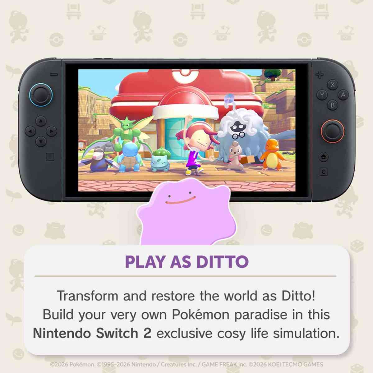 Pokemon Pokopia - Switch 2
