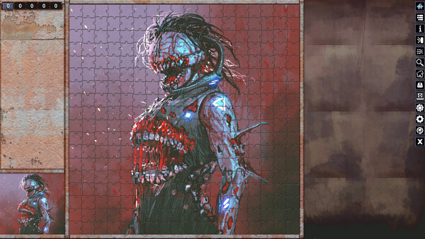 Pixel Puzzles Illustrations & Anime - Jigsaw Pack: Horror