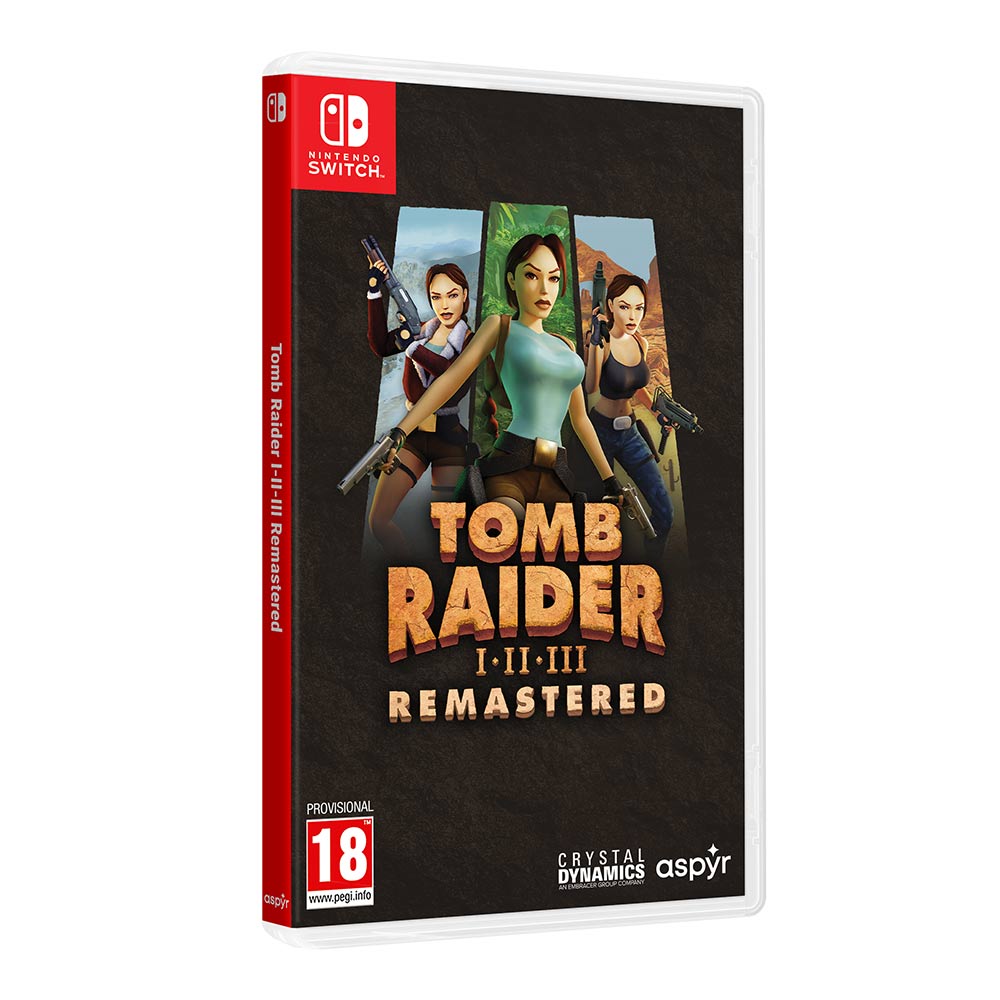 Tomb Raider I-III Remastered Starring Lara Croft: Standard Edition - Switch