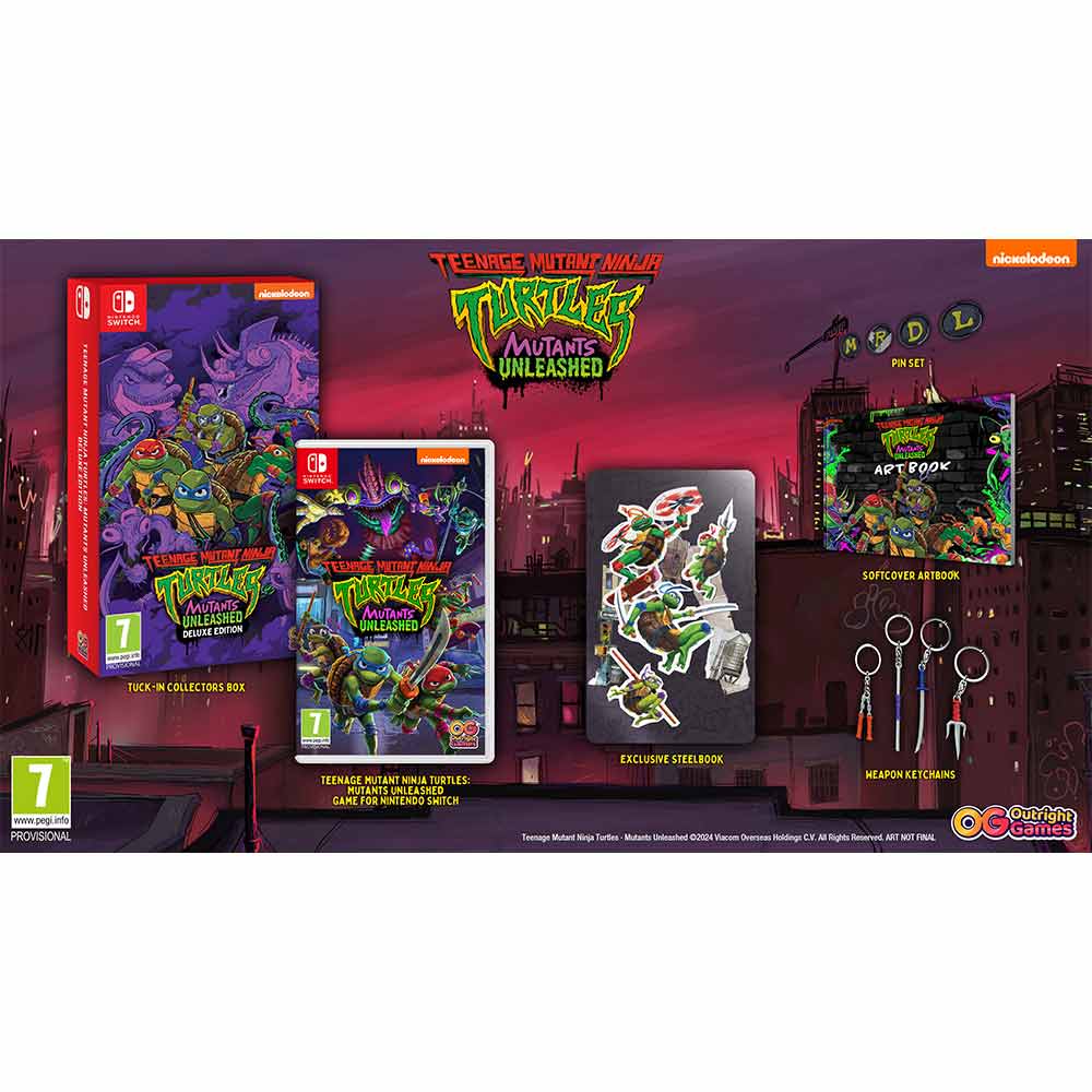 Teenage Mutant Ninja Turtles: Mutants Unleashed  Deluxe Edition - Switch