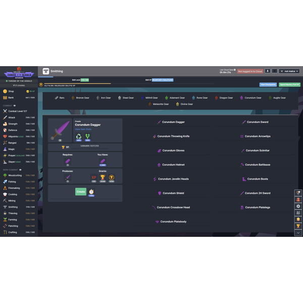 Melvor Idle: Throne of the Herald