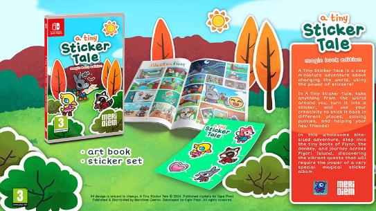 A Tiny Sticker Tale - Magic Book Edition - Switch