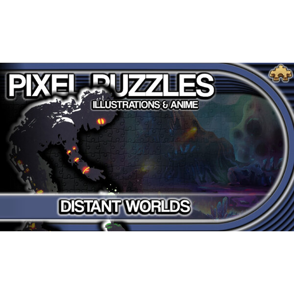 Pixel Puzzles Illustrations & Anime - Jigsaw Pack: Distant Worlds