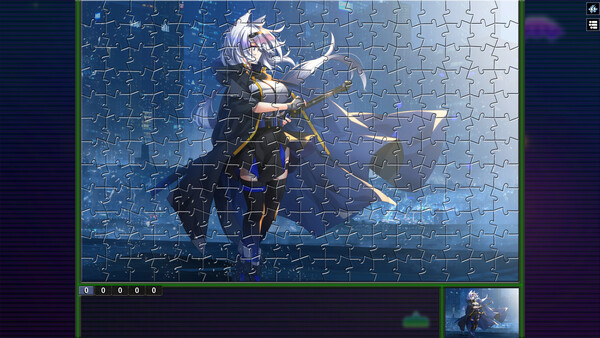 Pixel Puzzles Illustrations & Anime - Jigsaw Pack: Cyberpunk