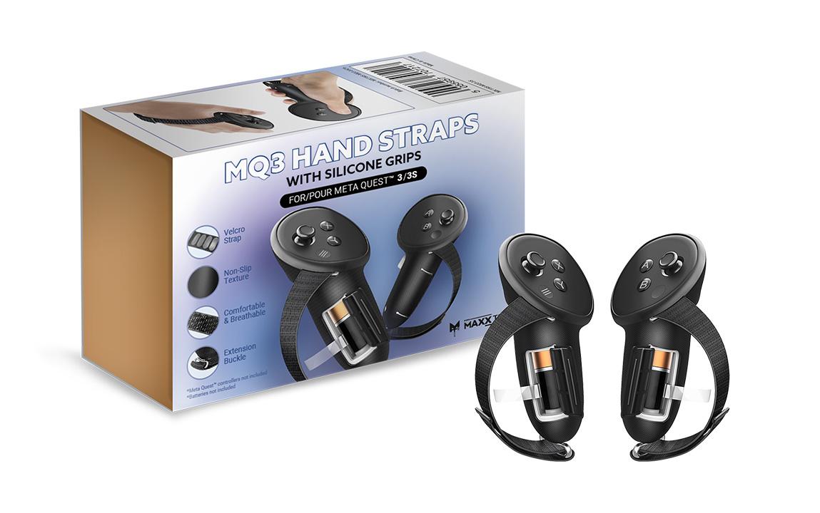 Maxx Tech MQ3 Hand Straps - Meta Quest 3/3S