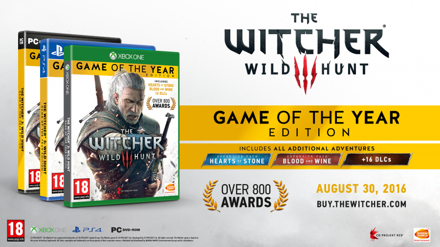 Witcher 3: Wild Hunt - Game of the Year Edition - Xbox One