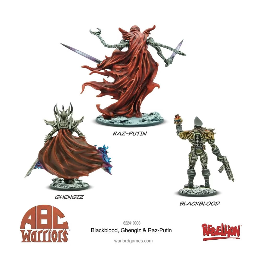 ABC Warriors: Blackblood, Ghengiz & Raz-Putin 