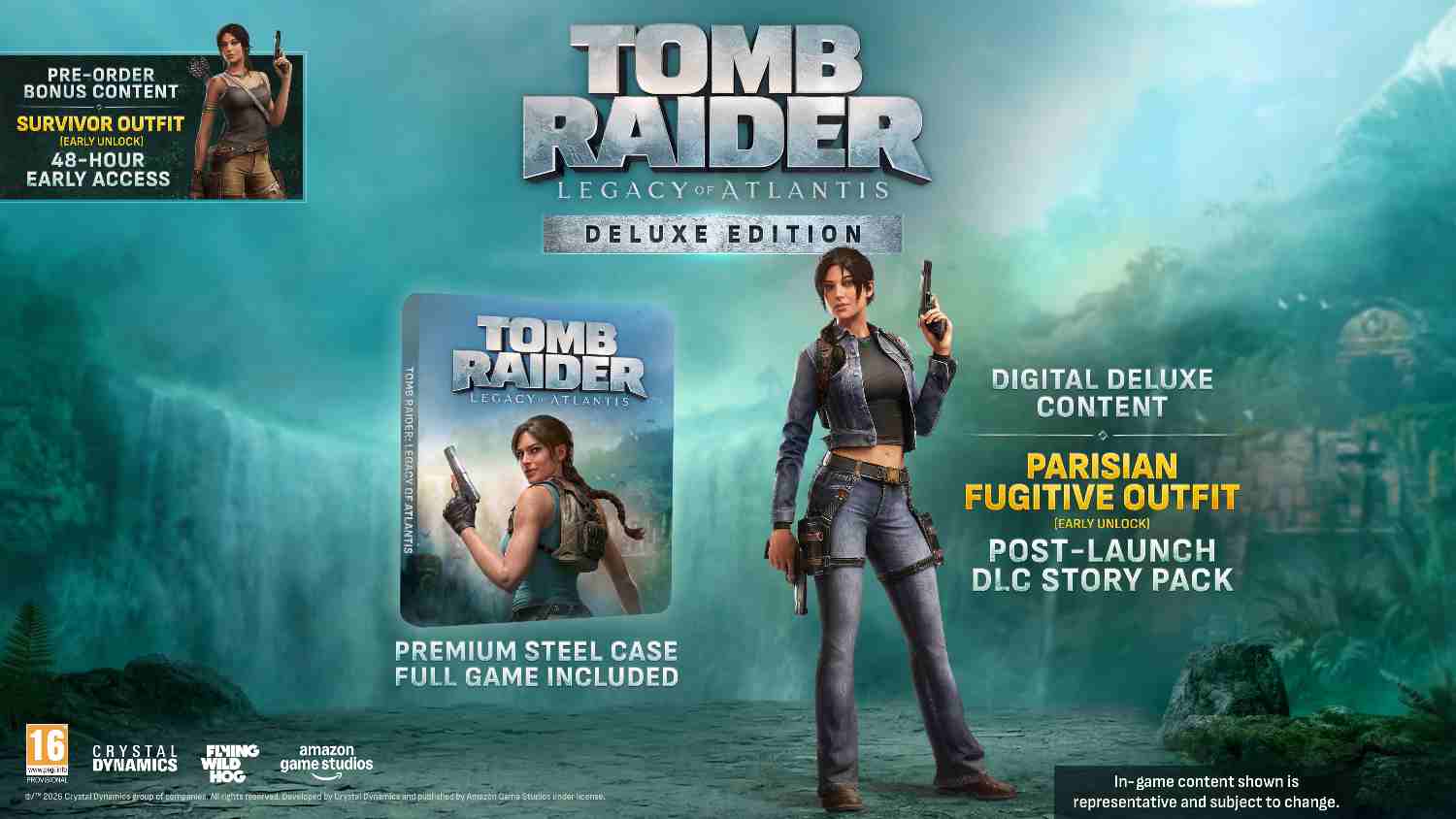Tomb Raider: Legacy of Atlantis Deluxe Edition - PC