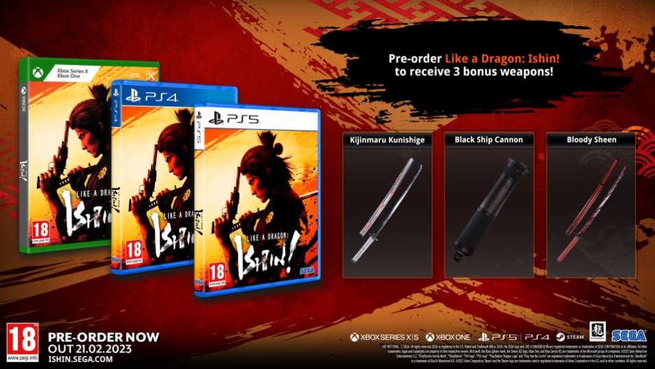 Like a Dragon: Ishin! 