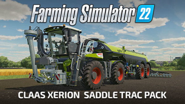 Farming Simulator 22 - CLAAS XERION SADDLE TRAC Pa