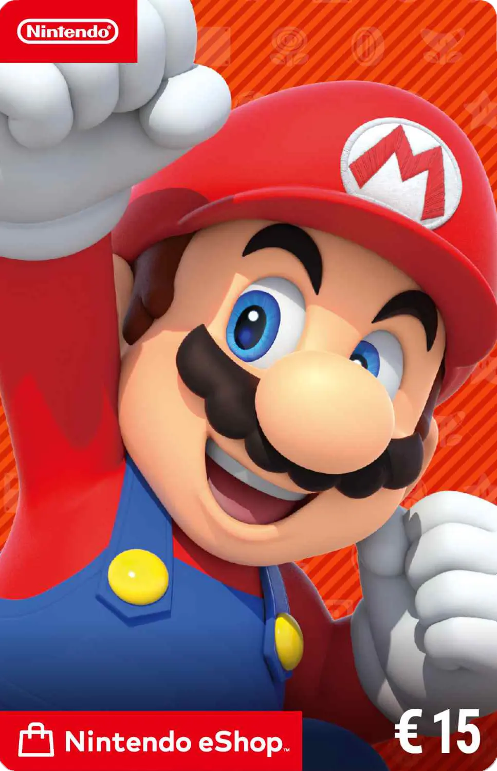 Carte cadeau Nintendo eShop 15€ France