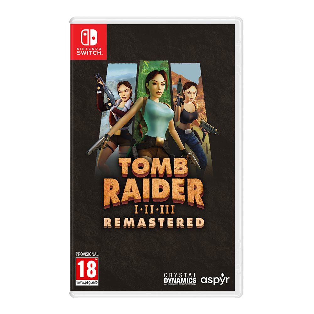 Tomb Raider I-III Remastered Starring Lara Croft: Standard Edition - Switch