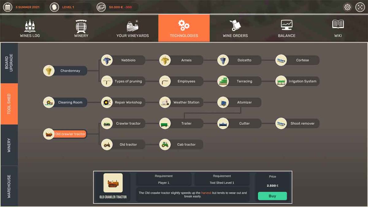 Hundred Days Wine Making Simulator - PS5