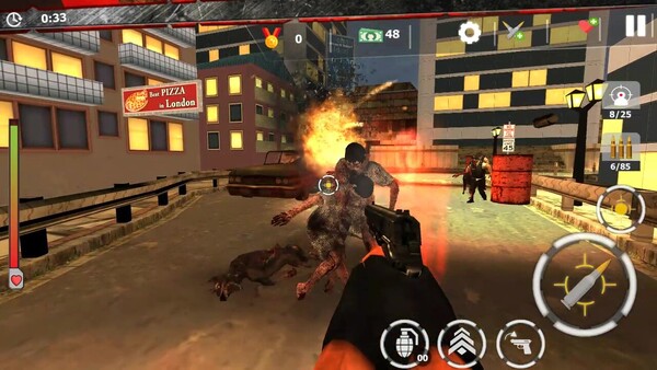 Zombie Survivor: Undead City Attack