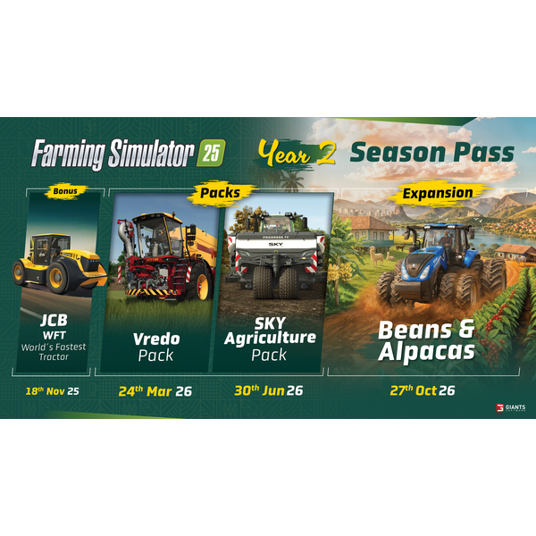 Farming Simulator 25: Year 2 Season Pass - PC Download