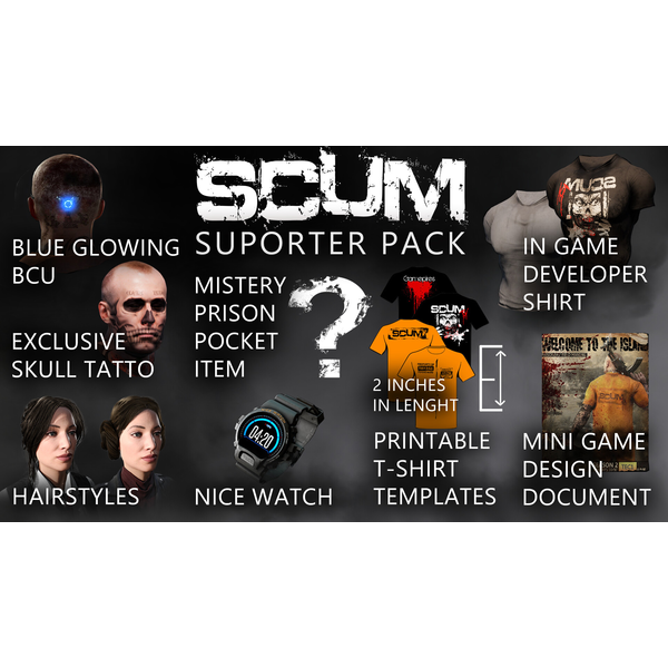 SCUM Supporter Pack