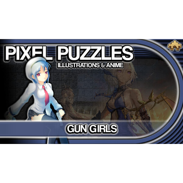 Pixel Puzzles Illustrations & Anime - Jigsaw Pack: Gun Girls