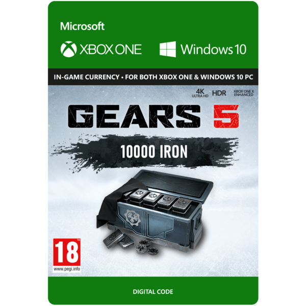 Gears of War 5: 10,000 Iron + 2,500 Bonus Iron