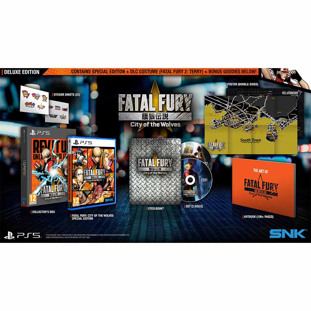 FATAL FURY City of the Wolves - Deluxe Edition - PS5