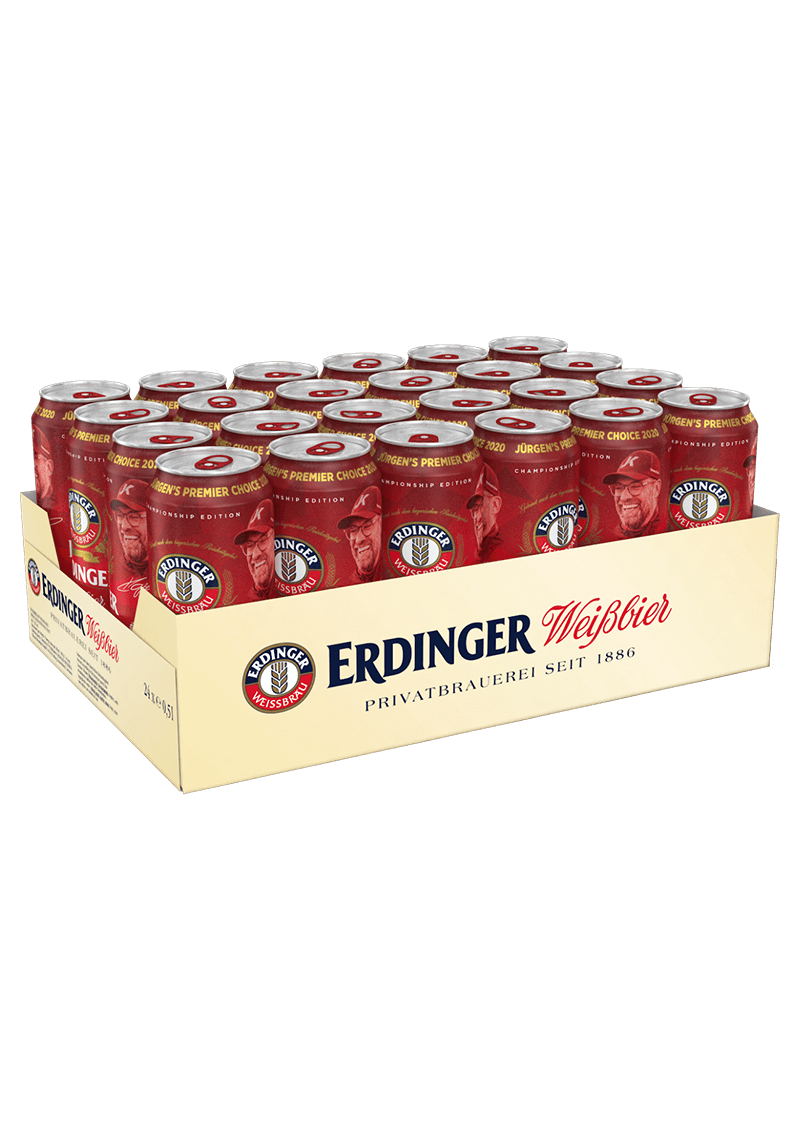 JURGEN KLOPP ERDINGER WEISSBIER CAN